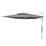4 Seasons Outdoor | Zweefparasol Siesta Premium 300 x 400 cm | Wit-Charcoal